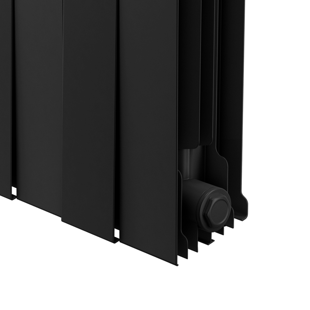Радиатор биметаллический Royal Thermo PianoForte 300 Noir Sable 12 секций