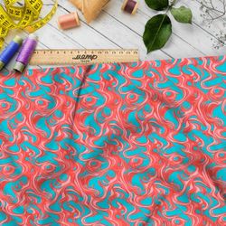 Ткань премиум флис пастельные вибрации чувств