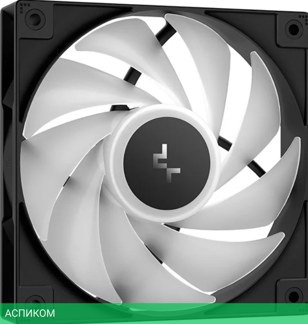 Кулер для процессора DeepCool AG400 BK ARGB V2 (R-AG400-BKAMMN-GJD)