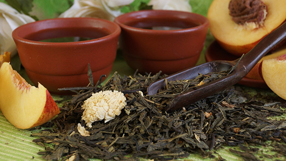 Зеленый ароматизированный чай Улыбка гейши РЧК 500г