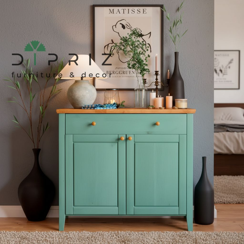 Комод, 108х41х98, Саргас, с ящиками, для одежды и игрушек, в прихожую, деревянный, эвкалипт, Dipriz