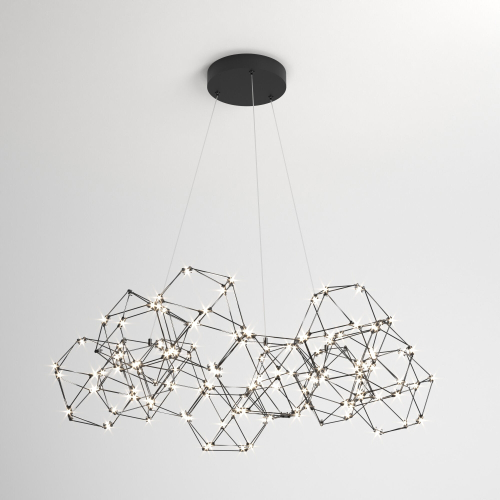 Подвесной светодиодный светильник Uma 90169/12 черный жемчуг