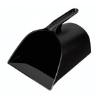 Совок для мусора закрытый с глубокой емкостью (черный)