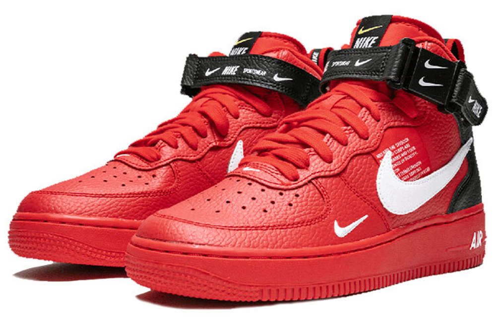 Nike air force 1 lv8 red sales