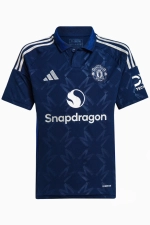 Футболка adidas Manchester United 24/25 Away Junior - темно-синий