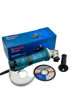 Угловая шлифовальная машина BOSH 1150w GEX-125-1AE с регулировкой оборотов 125мм и диском