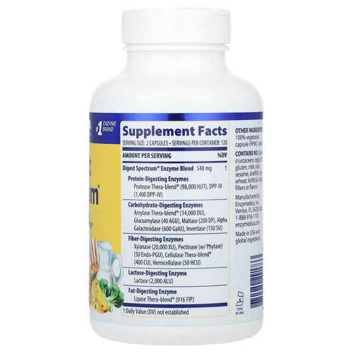 Enzymedica, Digest Spectrum®, 240 капсул