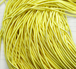 КМ014НН1 Канитель гладкая матовая, цвет: желтый, размер: 1 мм, 5 гр.