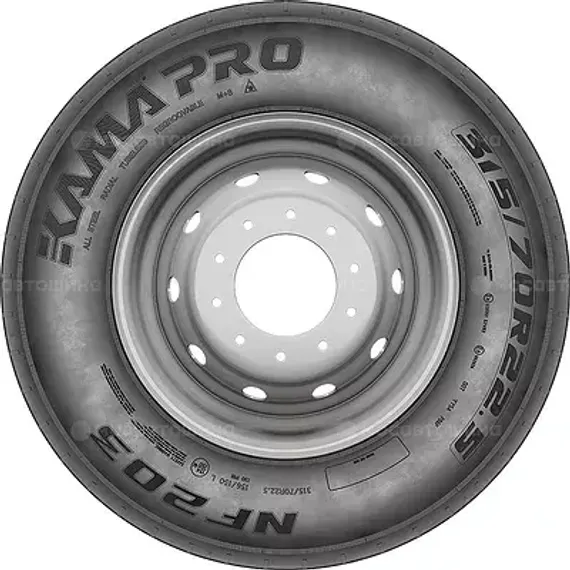 Кама NF 203 PRO 315/70 R22,5 154/150M (Рулевая ось)