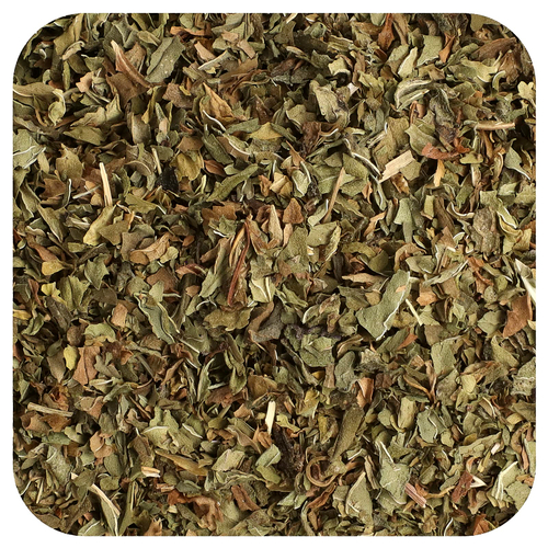 Starwest Botanicals, органические листья перечной мяты, нарезанные и просеянные, 453,6 г (1 фунт)