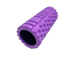 Ролик массажный для йоги MARK19 Yoga Mesh 33x14 см фиолетовый
