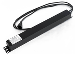 Блок розеток 19", 8 розеток Hyperline SHE19-8SH-SR-2.5AIEC