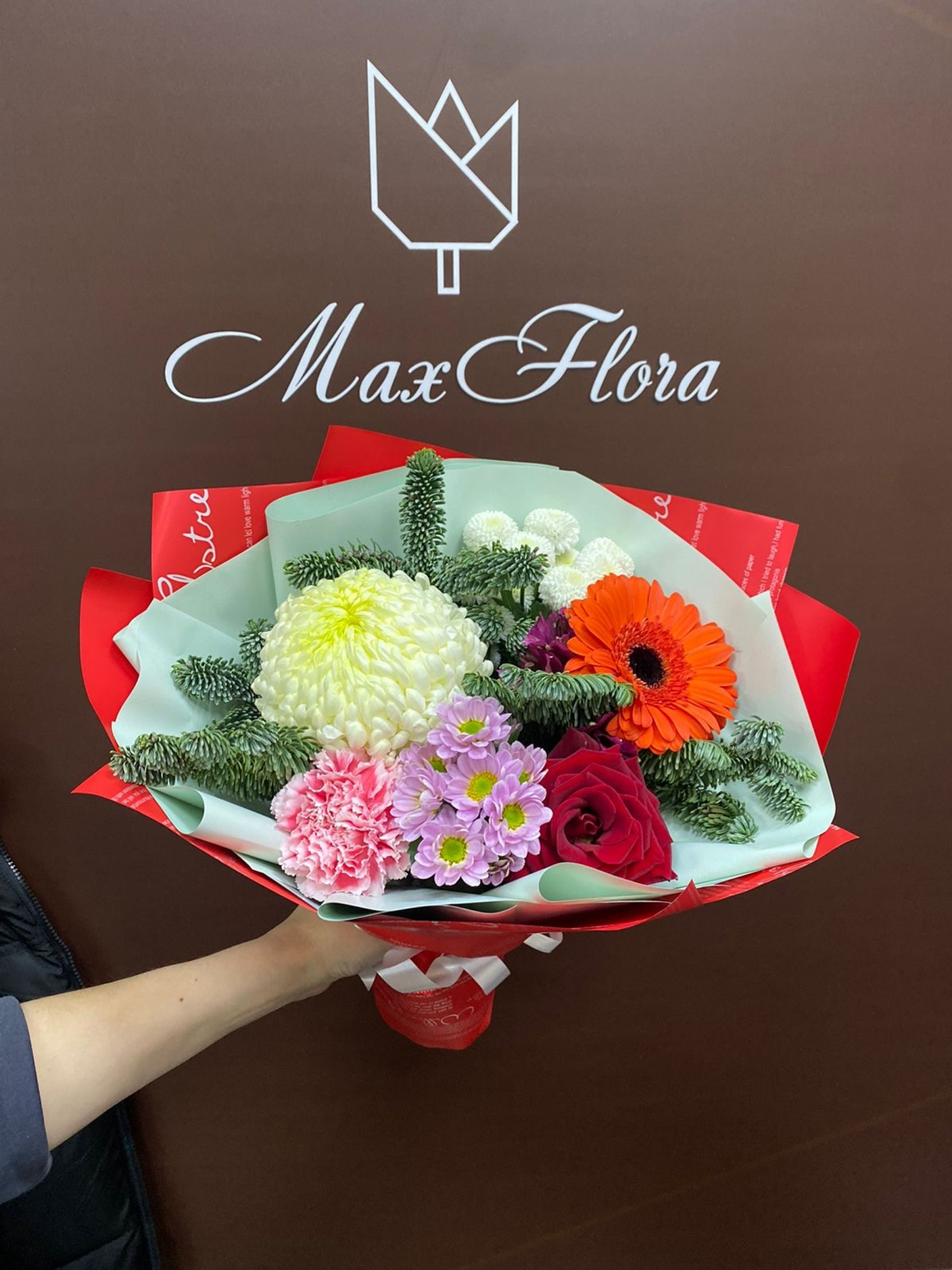 Новогодние и Зимние букеты