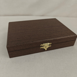 Набор "Цветы" (Златоуст), визитница и ручка Паркер