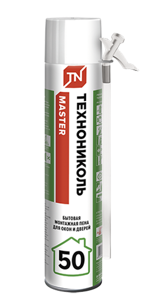 Монтажная пена ТЕХНОНИКОЛЬ 50 MASTER бытовая