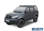 Алюминиевый багажник  RIVAL 1815x1230mm UAZ PATRIOT (2005-) Без рейлинга T.6301.1