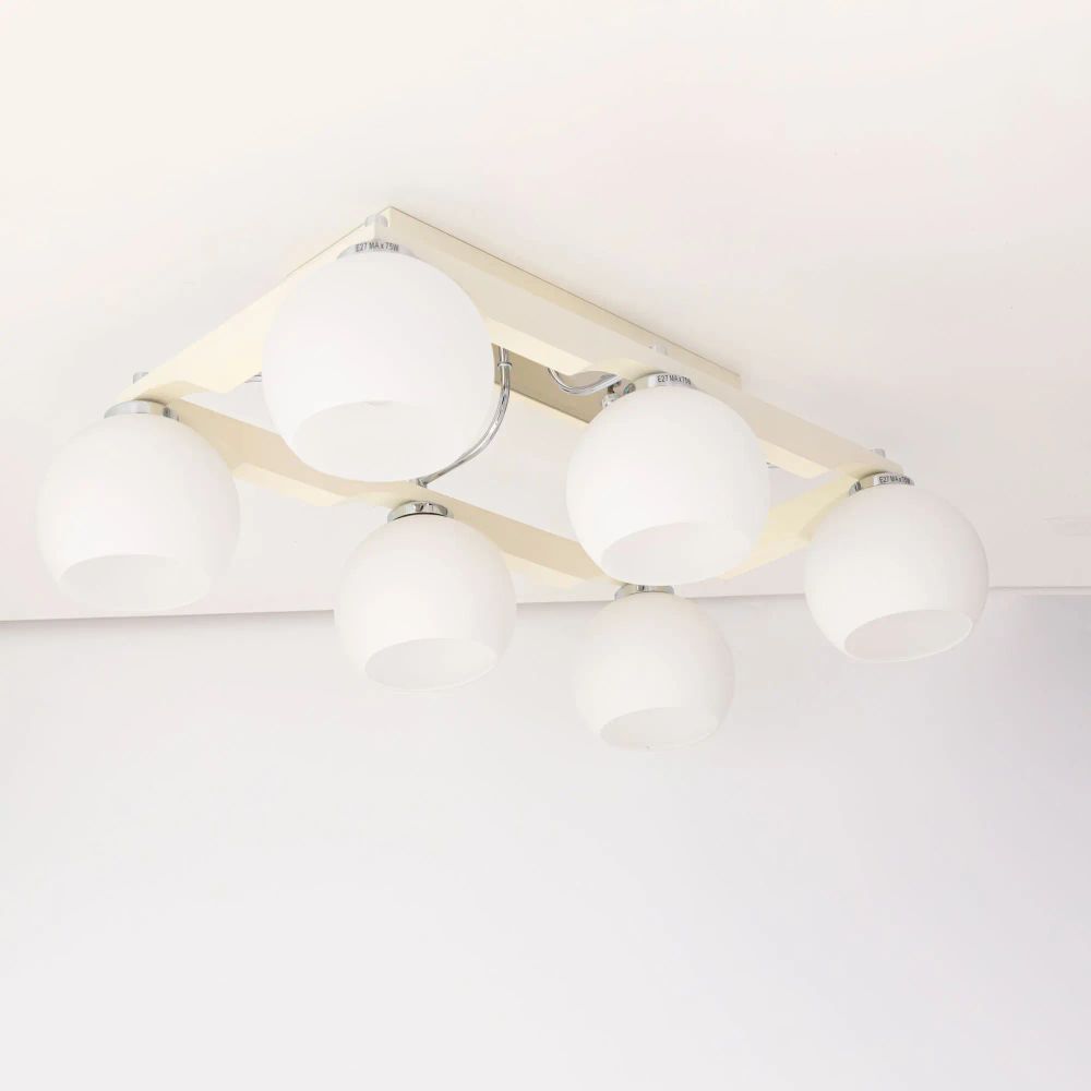 Citilux Ариста CL164362 Люстра деревянная Светлая