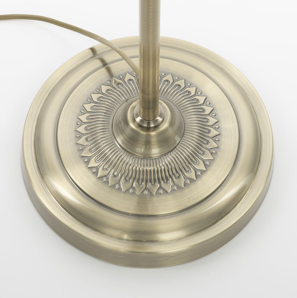 Citilux Вена CL402930 Торшер бронза с белым абажуром