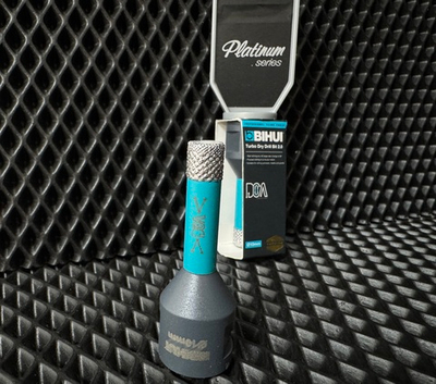 Коронка алмазная для плитки и камня BIHUI, 10мм (вакуумная пайка точной формы), арт.DBDB10