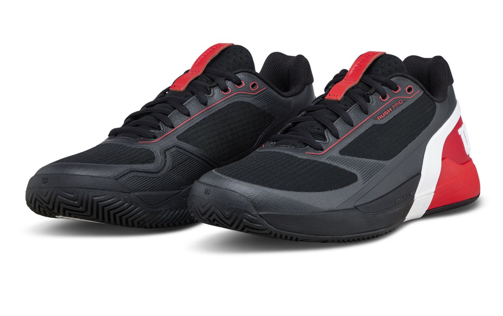 Теннисные кроссовки Wilson Rush Pro 5 - black/infrared/white