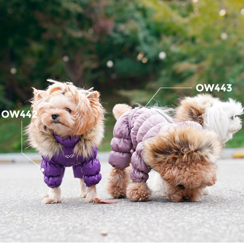 443 PA-OW Комбинезон зимний, для девочки