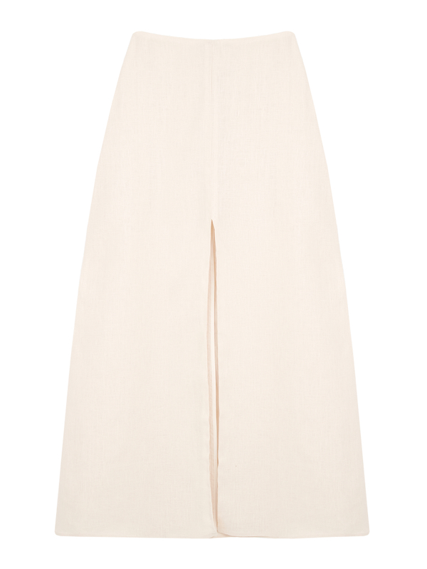 Skirt WAVE milky color