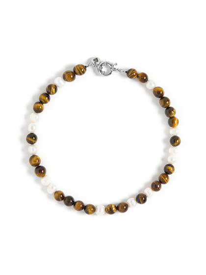 Чокер "Tiger's eye pearl"