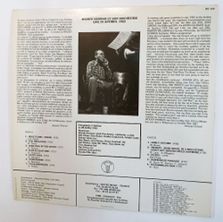 Винтажная виниловая пластинка LP Woody Herman Live In Antibes, 1965 (France 1988)