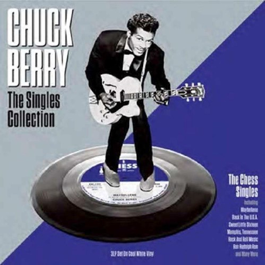 CHUCK BERRY - THE SINGLES COLLECTION (WHITE VINYL) (3LP)