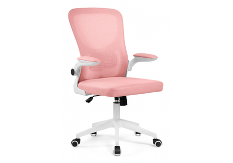 Офисное кресло Woodville Konfi pink, white