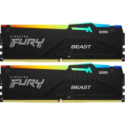Оперативная память KINGSTON FURY Beast DDR5 64GB 6000MHz CL36 UDIMM KF560C36BBEAK2-64
