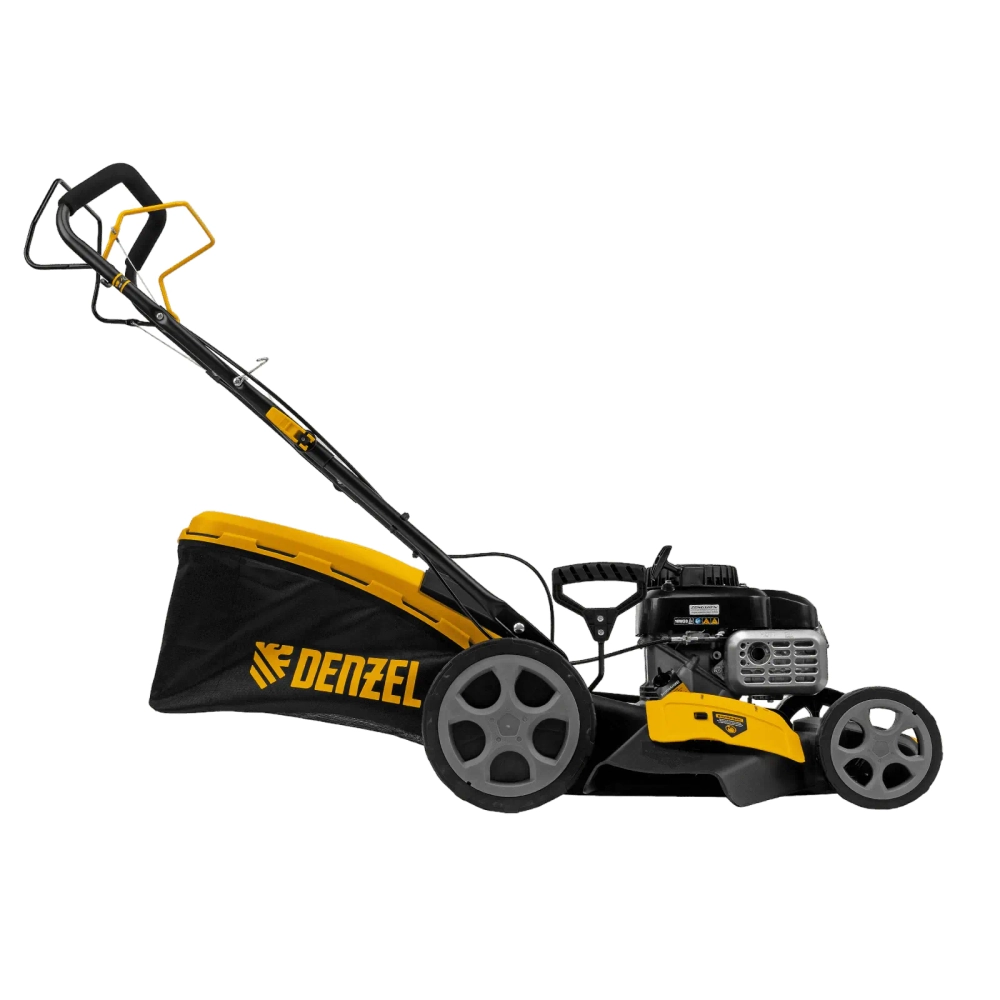 Газонокосилка бензиновая DENZEL GLR-460SP-ZS: 3.5 л.с., нож 46 см, 58824