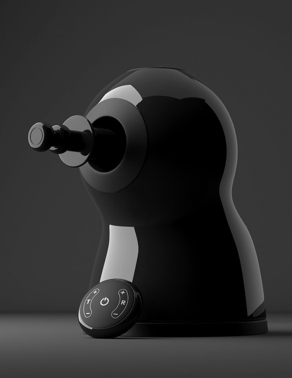 Секс-машина с функциями ротации и фрикций The Bigger Bang Thrusting & Rotating Sex Machine (Цвет: телесный с черным)