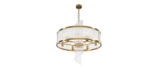 Подвесной светильник 6*Е14 MOD174PL-06G золото Frame Maytoni