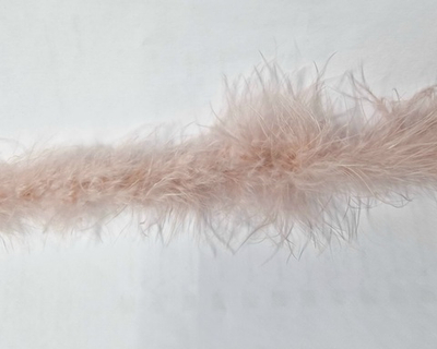 Боа "Пух марабу", дл. 1,8 м., 10 гр, пудровый