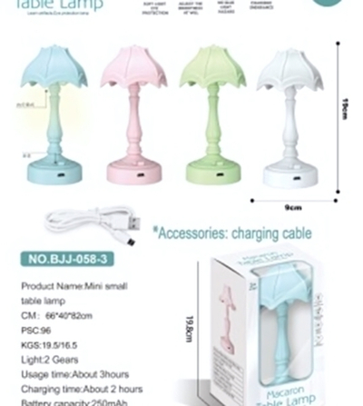 Светильник настольный «Marmalade-Афина» LED 19*9см цвет белый USB