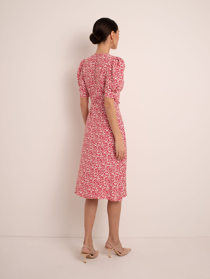 Платье "Ева" (46 / Красный / Вискоза 100%)