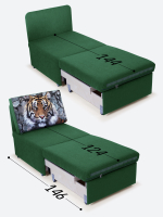 Кресло-кровать "Миник", купон Тигр