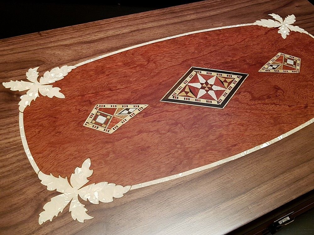 Нарды подарочные "Азия" орех антик (2208.WALR) 8