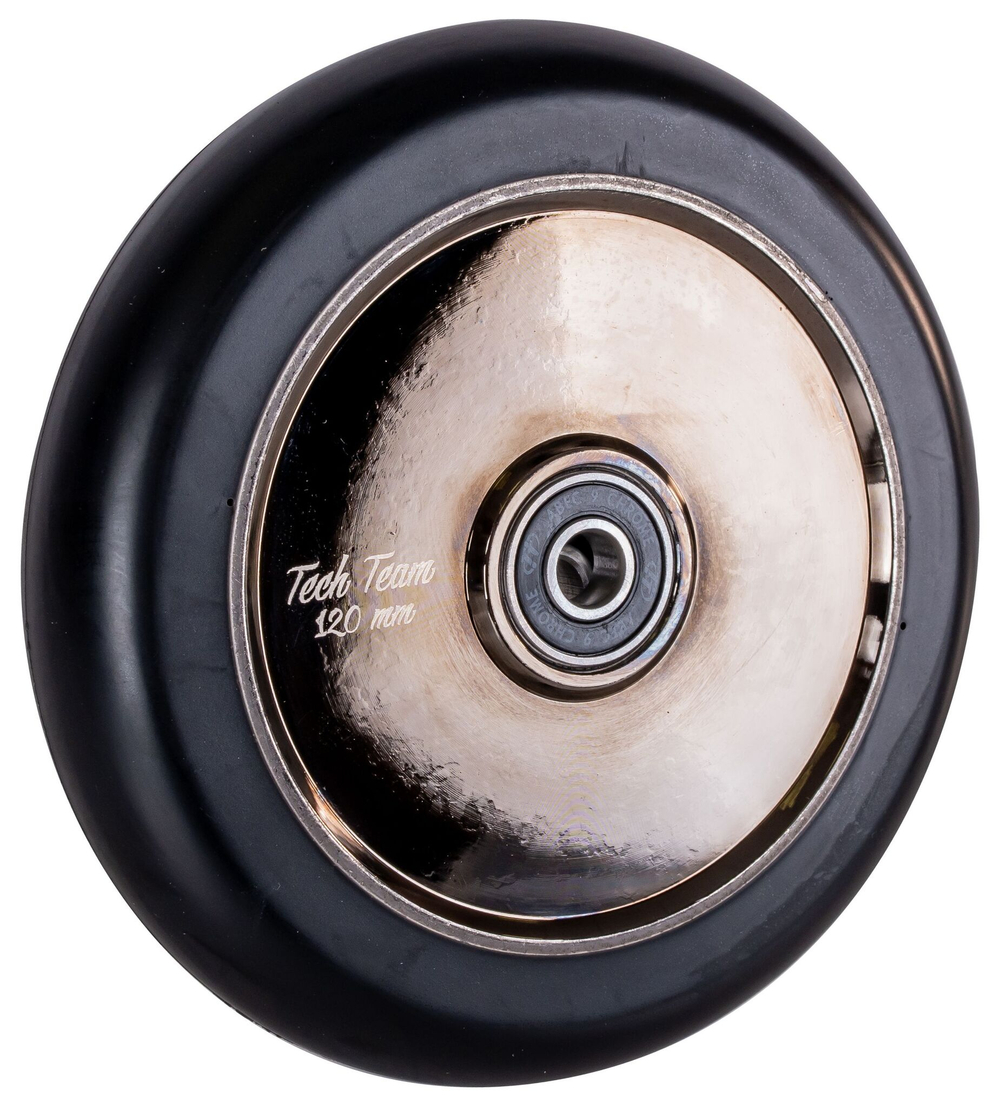 Колесо для самоката X-Treme 120*24 мм Hollow core, black Chrome (10013160/120222/3083816, Китай)