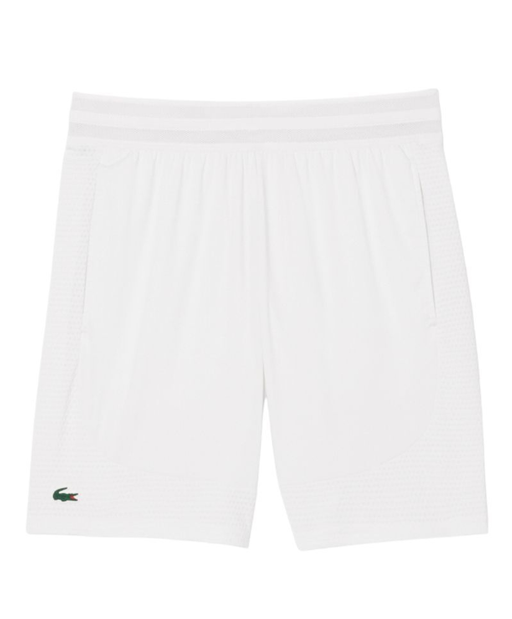 Мужские теннисные шорты Lacoste Ultra Dry Stretch Tennis - белый