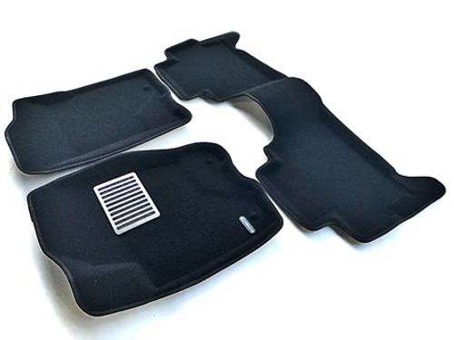 Коврики салона для INFINITI QX 56 (2004-2010) Euromat 3D Lux черные. Арт. EM3D-002805