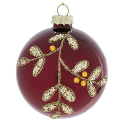 GAEM Набор из 12шт Украшение новогоднее "Шар", D 8 см, L35 W25 H8,5 см