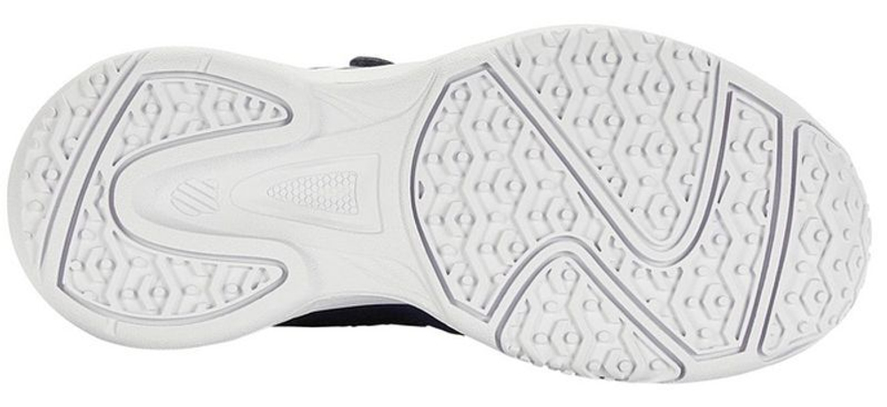 Детские теннисные кроссовки K-Swiss Court Express Strap Omni JR - blue opal/white/lollipop
