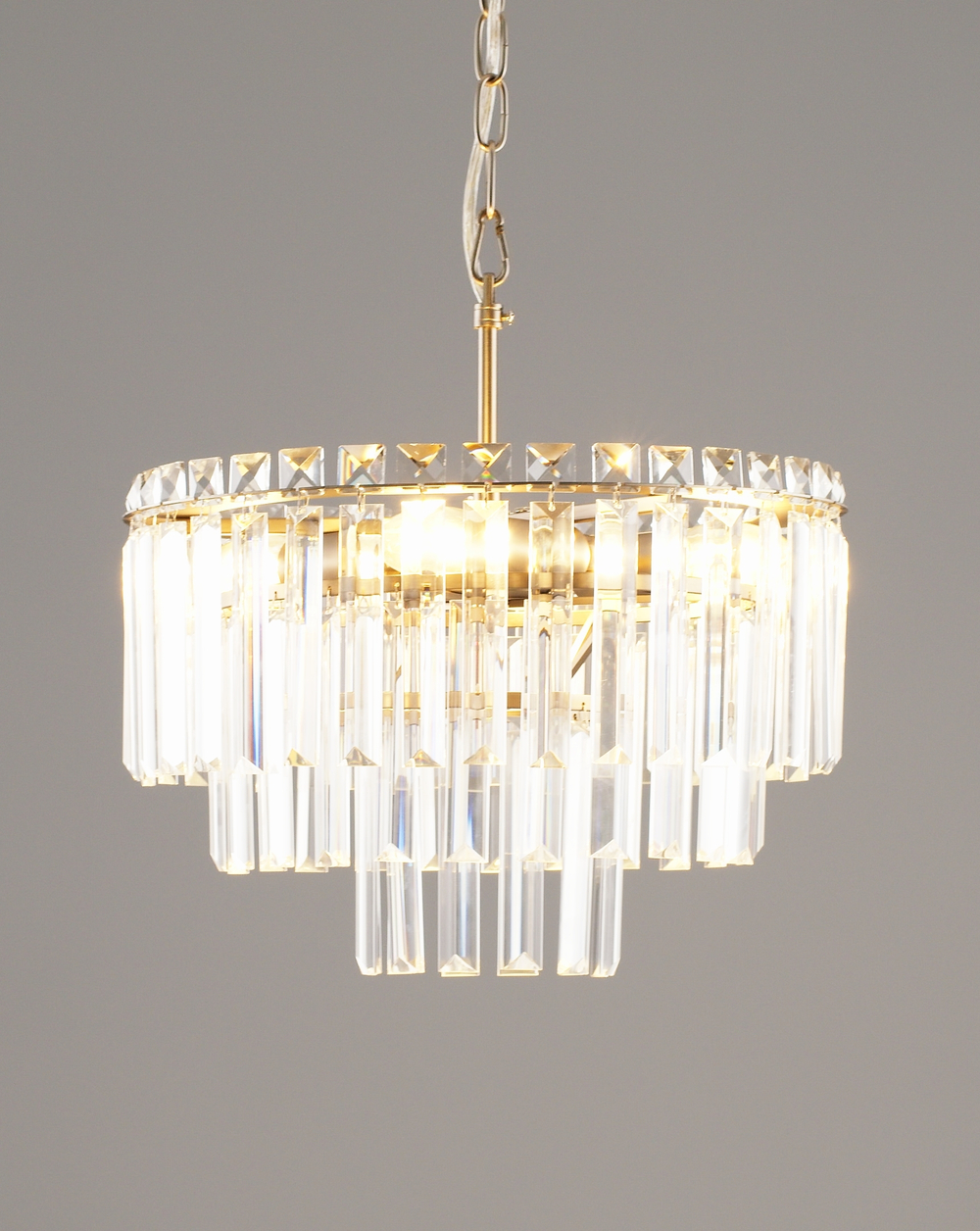 Люстра подвесная Moderli V10736-4P Crystal