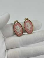 Клипсы Wedgwood розовые