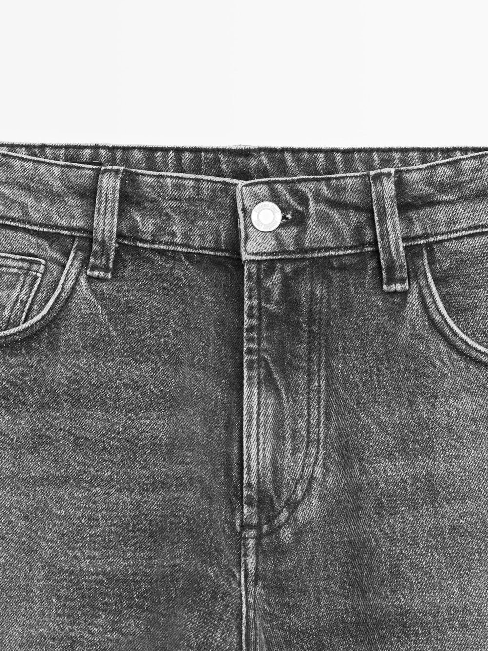 Massimo Dutti Джинсы Slim Fit, серый