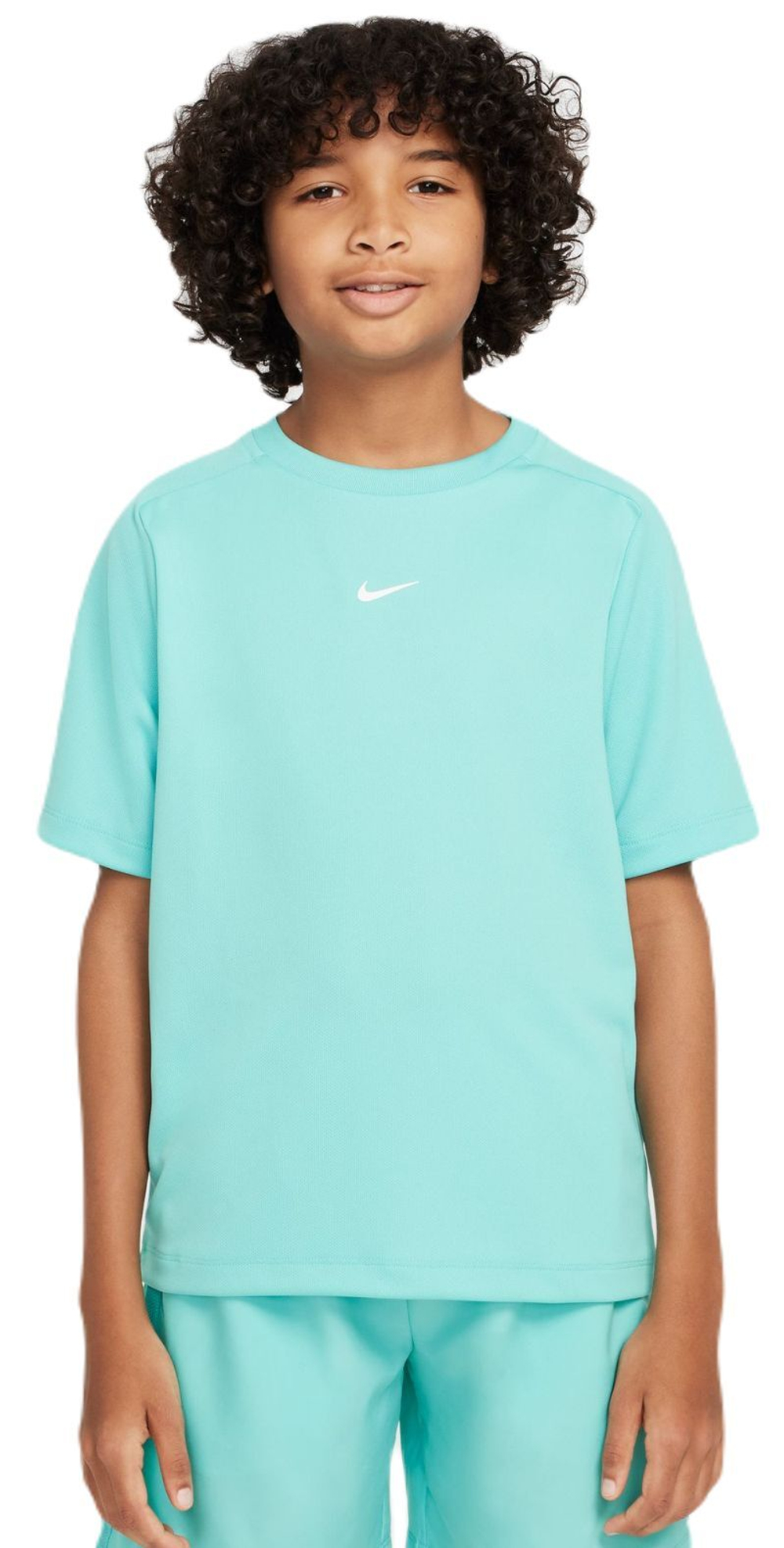 Детская теннисная футболка Nike Kids Dri-Fit Multi+ Training Top - Green