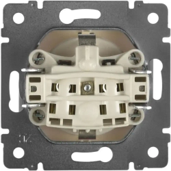 Розетка одинарная с заземлением Legrand Valena (скрытая установка) - Белая 1 шт