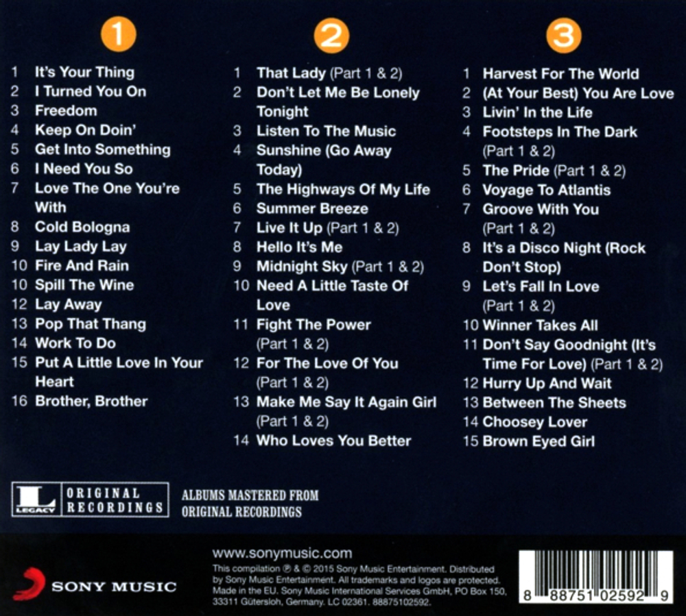 The Isley Brothers / The Real... The Isley Brothers (3CD)